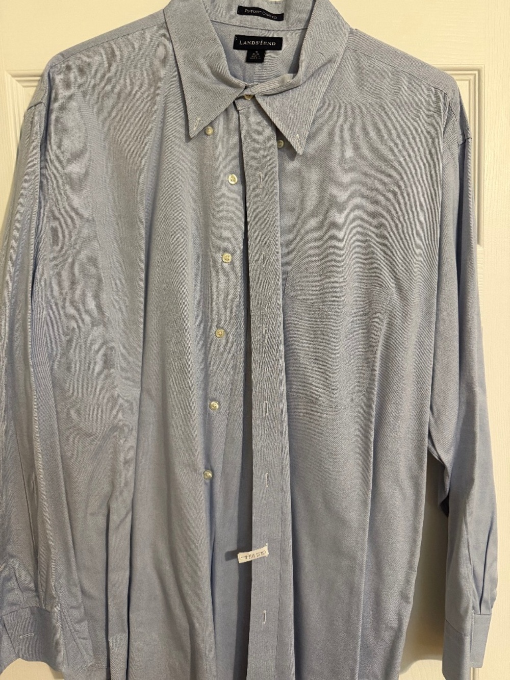 lands end Oxford button up shirt, 18 34-35